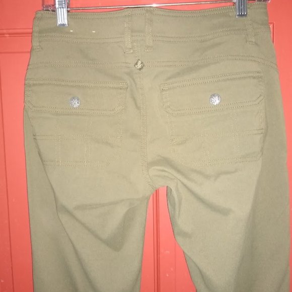 prAna Halle Pants - Size 4 - Slate Green - Picture 5 of 6